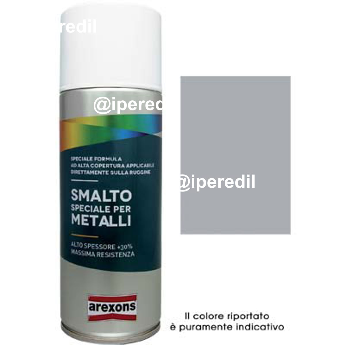 SMALTO SPRAY SPECIALE CERCHI AUTO AREXONS ALLUMINIO ML 400