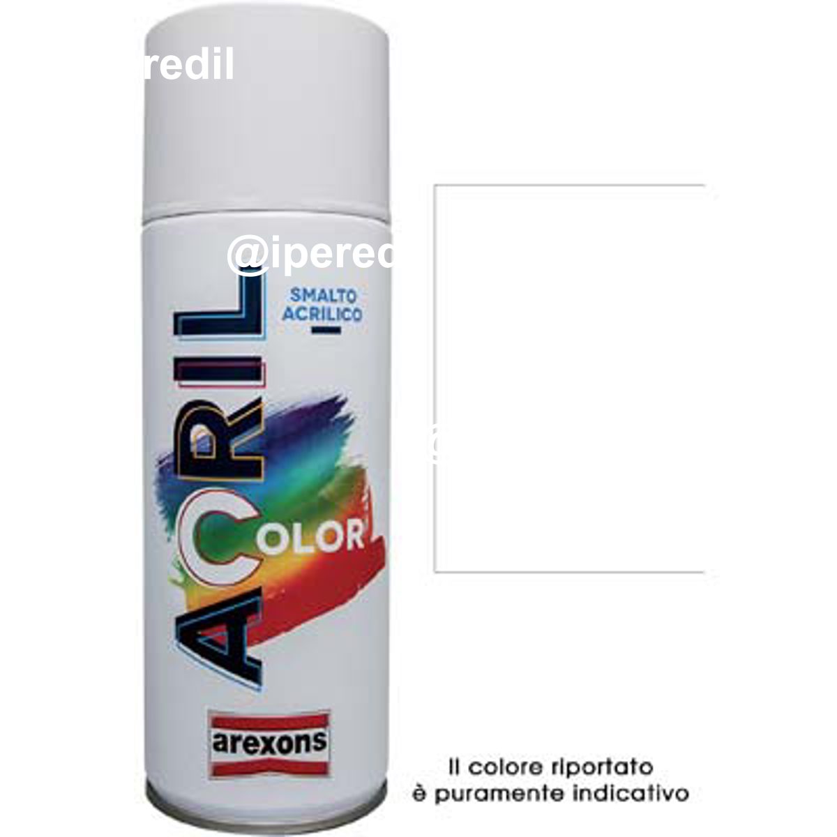 SMALTO SPRAY ACRIL COLOR AREXONS TRASPARENTE OPACO ML 400