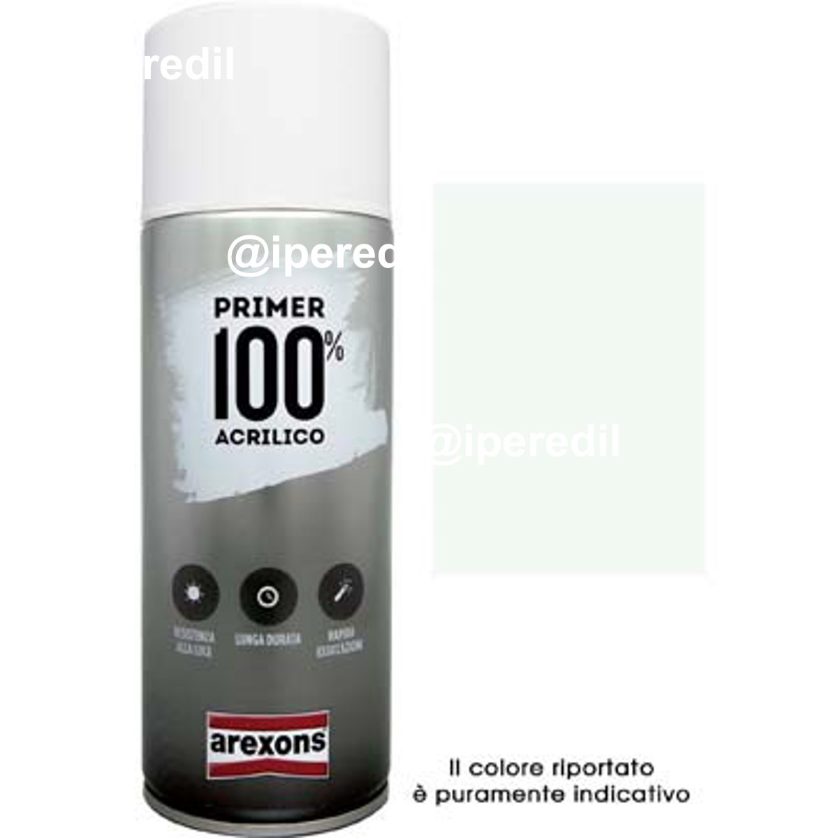 FONDO SPRAY ACRIL COLOR AGGRAPPANTE AREXONS X PLASTICA ML 400