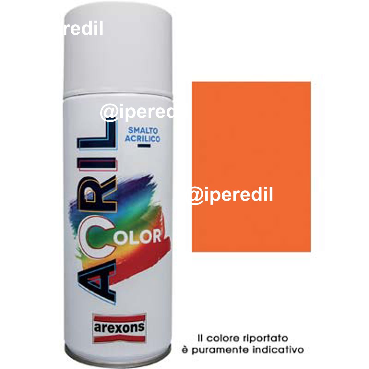 SMALTO SPRAY ACRIL COLOR AREXONS ARANCIO PURO RAL 2004 ML 400