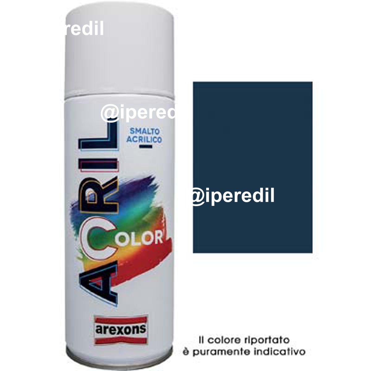 SMALTO SPRAY ACRIL COLOR AREXONS BLU ZAFFIRO RAL 5003 ML 400