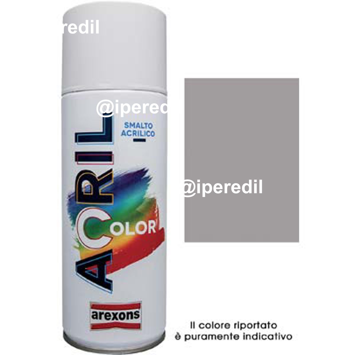 SMALTO SPRAY ACRIL COLOR AREXONS ALLUMINIO RAL 9006 ML 400