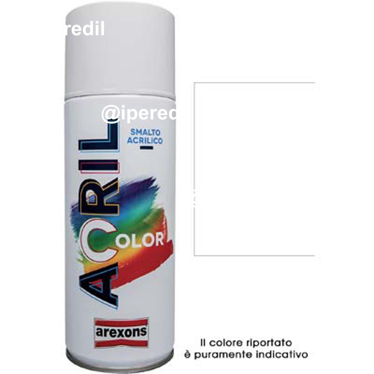 SMALTO SPRAY ACRIL COLOR AREXONS BIANCO OPACO ML 400