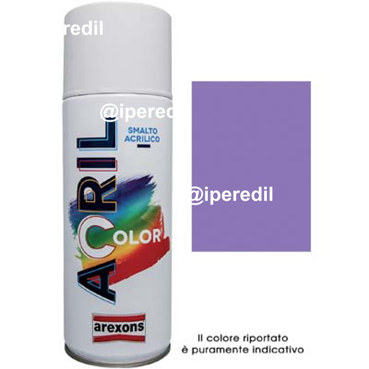 SMALTO SPRAY ACRIL COLOR AREXONS LILLA BLU RAL 4005 ML 400