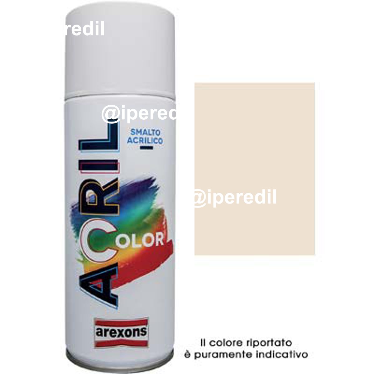 SMALTO SPRAY ACRIL COLOR AREXONS AVORIO RAL 1015 ML 400