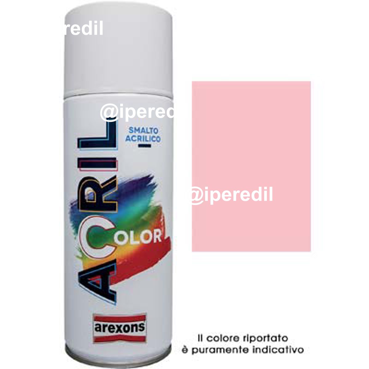 SMALTO SPRAY ACRIL COLOR AREXONS ROSA RAL 3015 ML 400