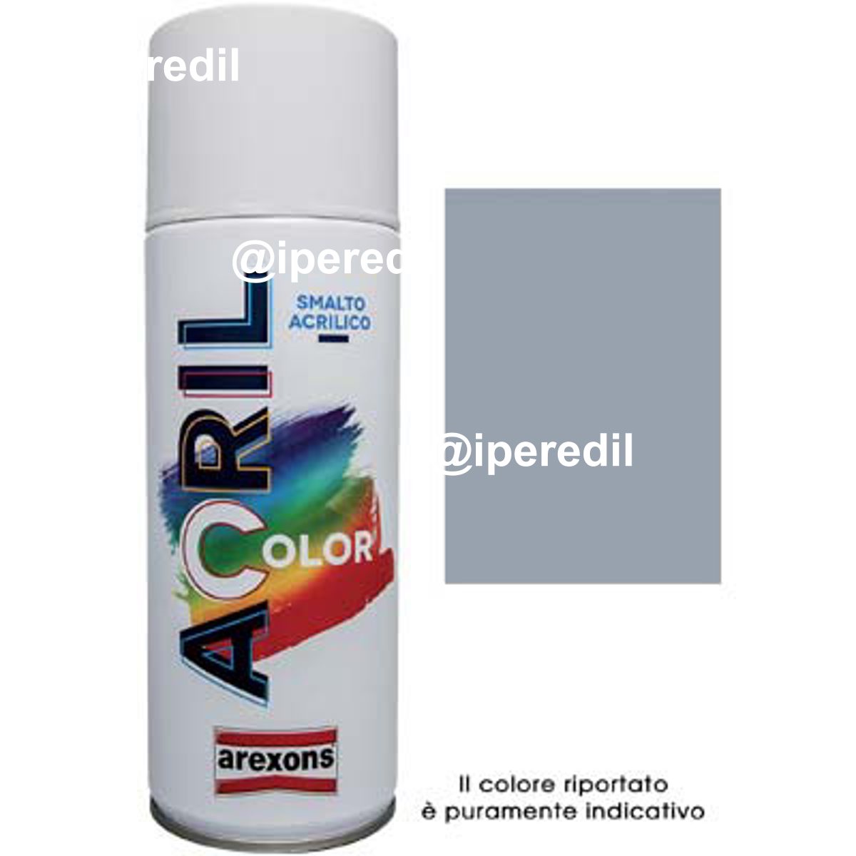 SMALTO SPRAY ACRIL COLOR AREXONS GRIGIO FINESTRA RAL 7040 ML 400