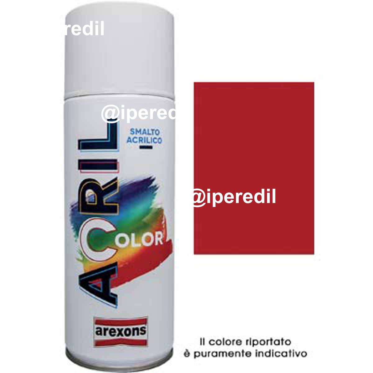 SMALTO SPRAY ACRIL COLOR AREXONS ROSSO SEGNALE RAL 3001 ML 400