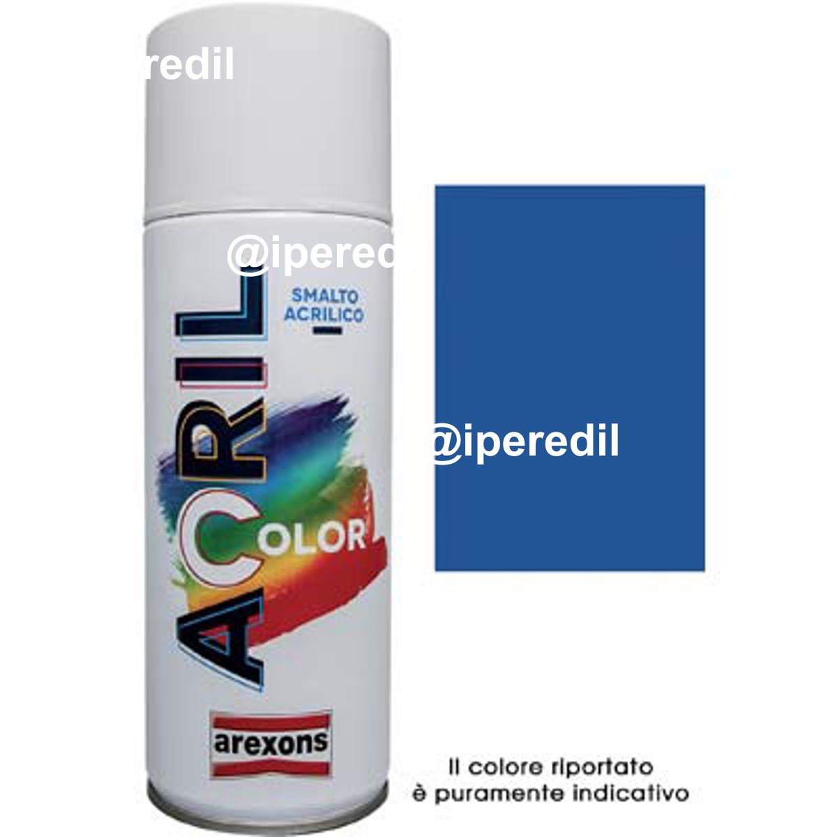SMALTO SPRAY ACRIL COLOR AREXONS BLU GENZIANA RAL 5010 ML 400