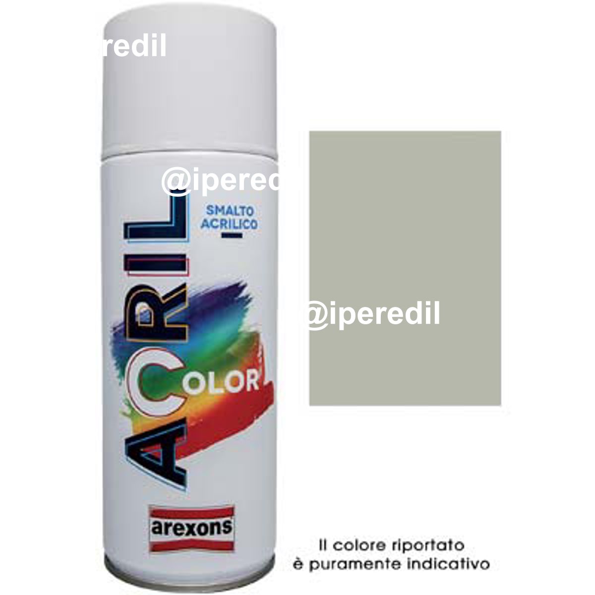 SMALTO SPRAY ACRIL COLOR AREXONS GRIGIO SILICEO RAL 7032 ML 400