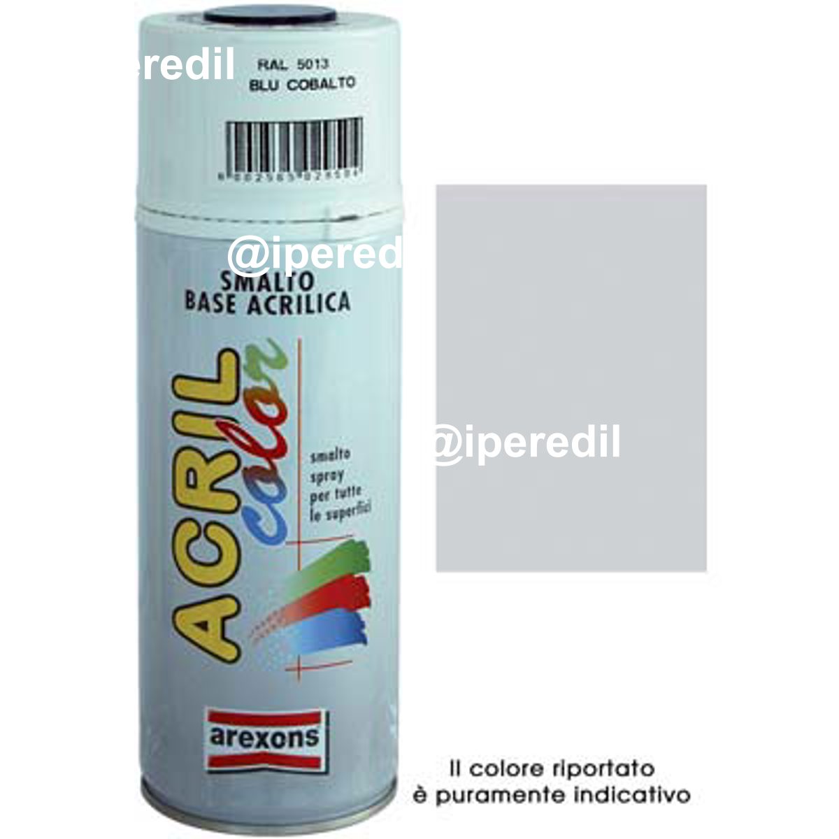 SMALTO SPRAY ACRIL COLOR AREXONS GRIGIO CHIARO RAL 7035 ML 400