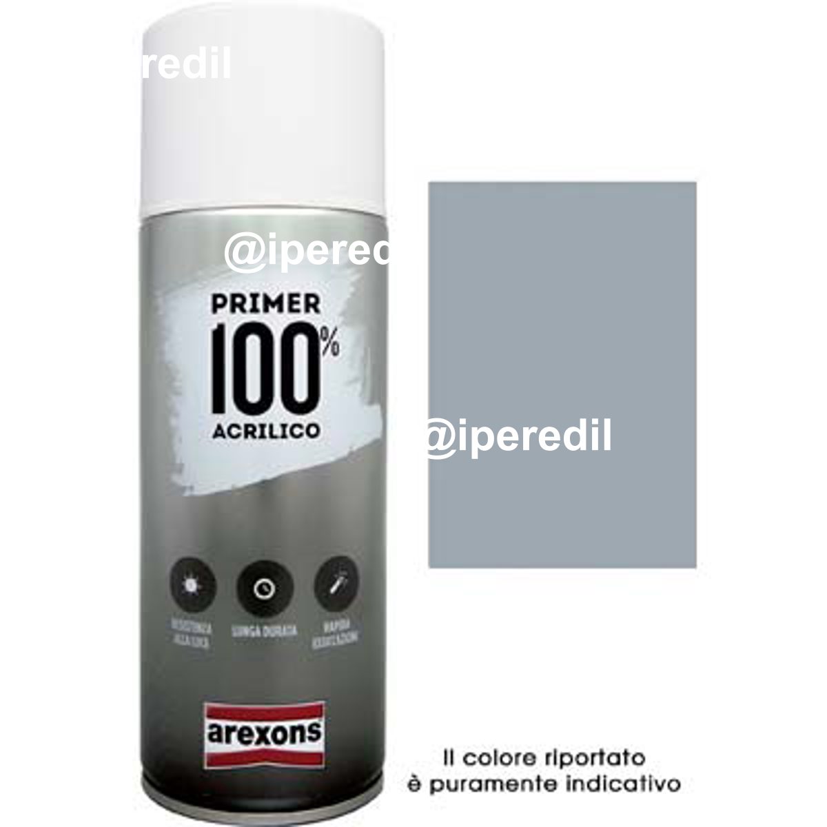 FONDO SPRAY SPECIALE ANTIRUGGINE AREXONS ANTIRUGGINE GRIGIO ML 400