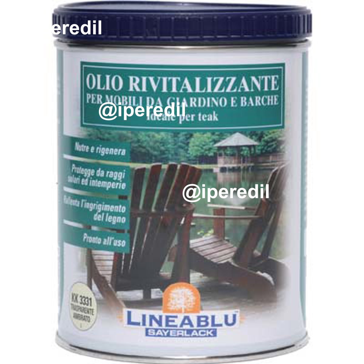 OLIO RIVITALIZZANTE MOBILI LINEABLU SAYERLACK KK3331 TRASPARENTE AMBRATO ML 750