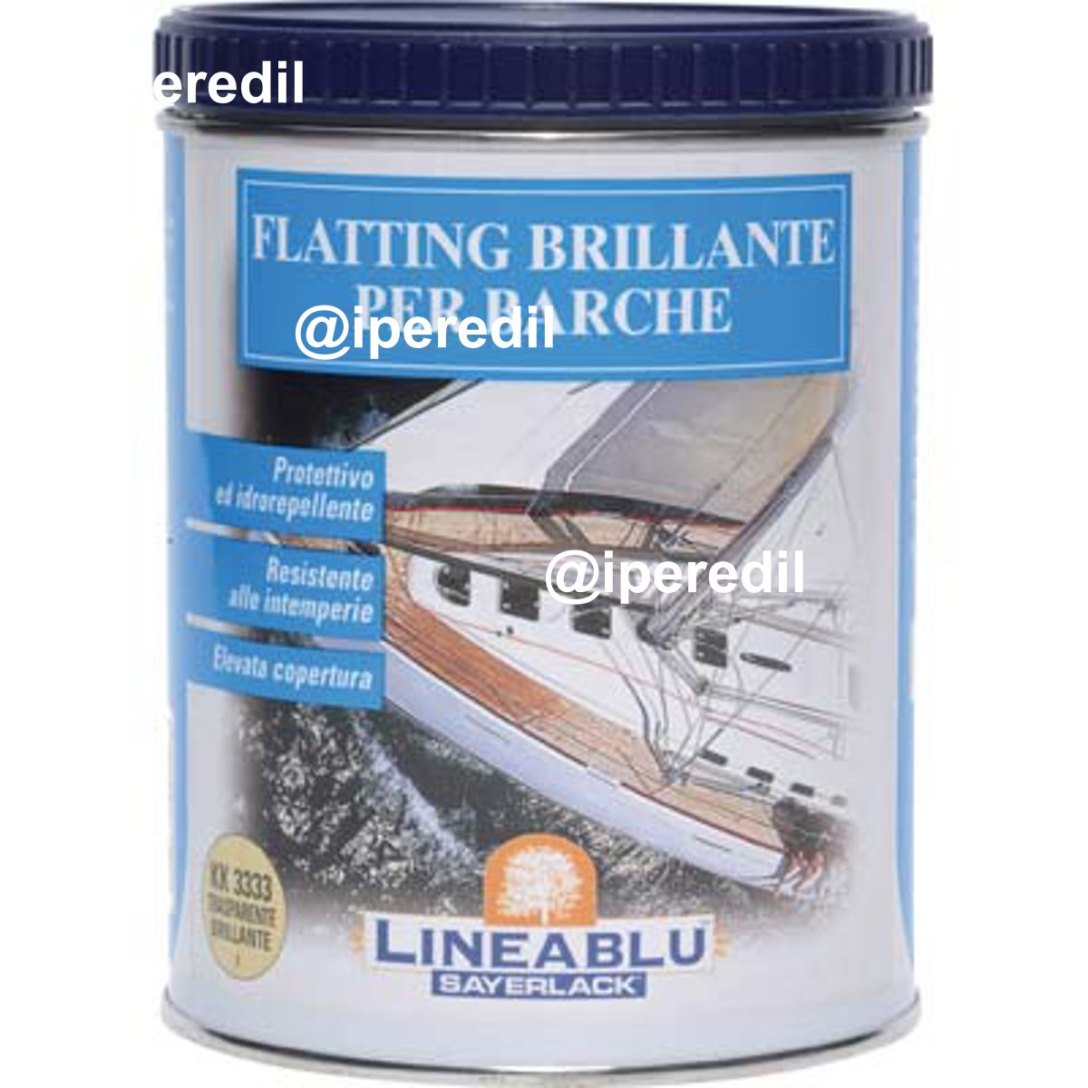 FLATTING BARCHE LINEABLU SAYERLACK KK3333 TRASPARENTE BRILLANTE ML 750