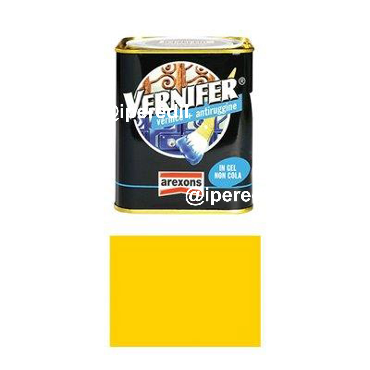 SMALTO ANTIRUGGINE VERNIFER AREXONS 4869 GIALLO BRILLANTE ML 750