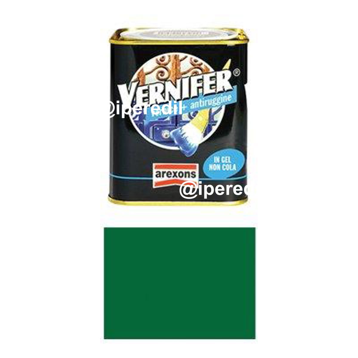 SMALTO ANTIRUGGINE VERNIFER AREXONS 4879 VERDE BOSCO BRILLANTE ML 750