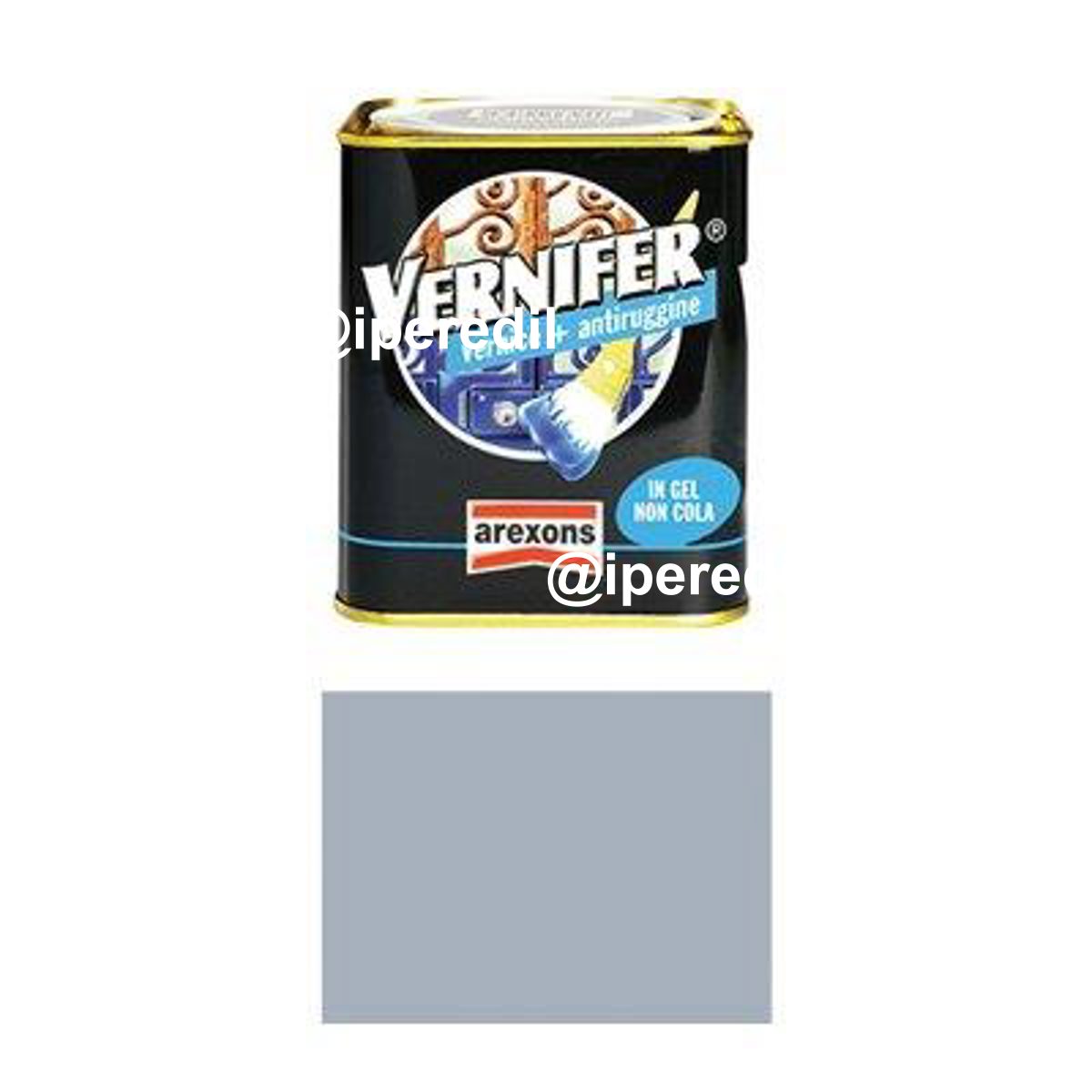 SMALTO ANTIRUGGINE VERNIFER AREXONS 4874 GRIGIO PERLA BRILLANTE ML 750