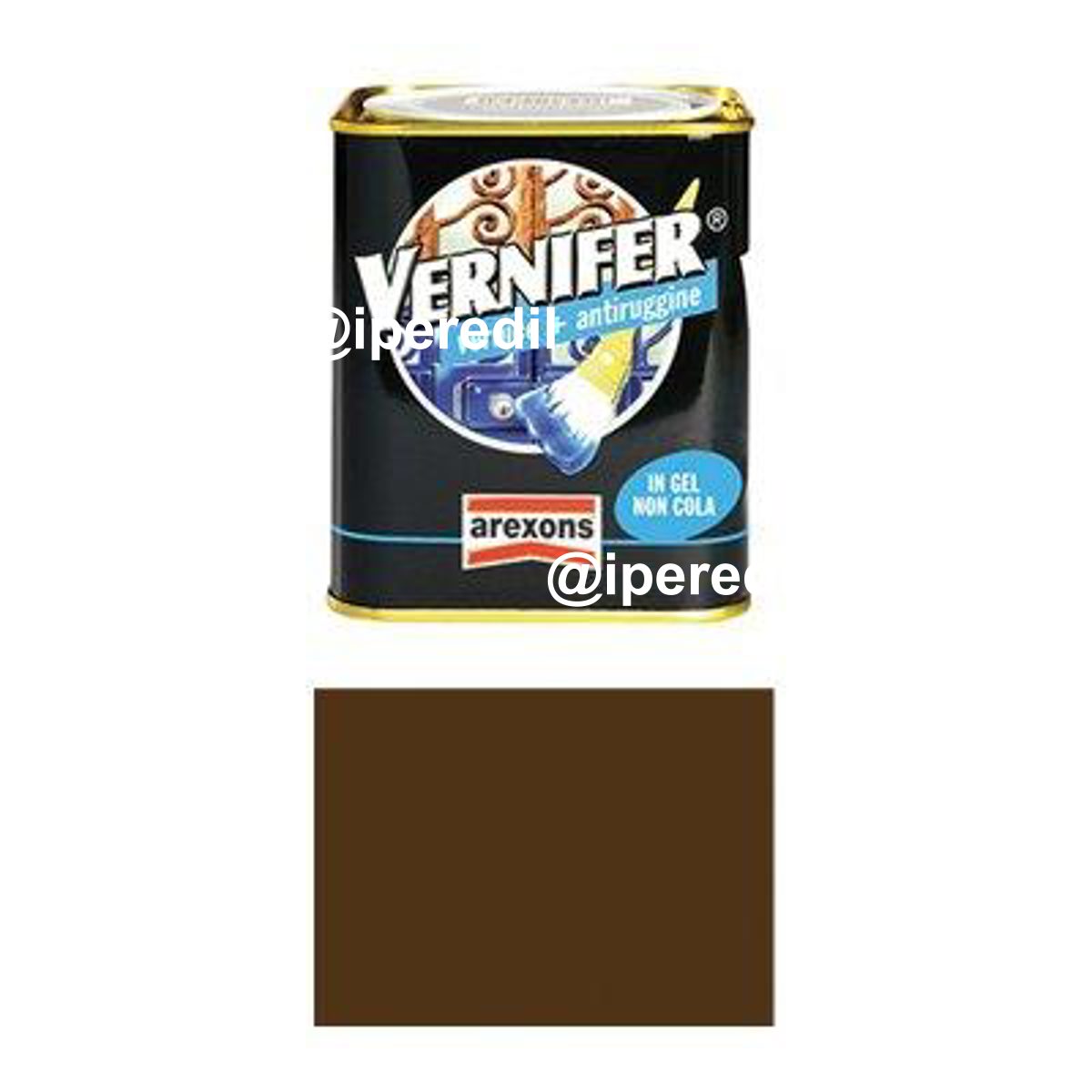 SMALTO ANTIRUGGINE VERNIFER AREXONS 4880 NOCCIOLA BRILLANTE ML 750