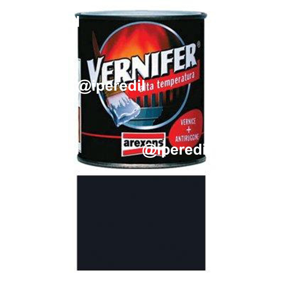 SMALTO ALTA TEMPERATURA VERNIFER AREXONS 4765 NERO SATINATO ML 500