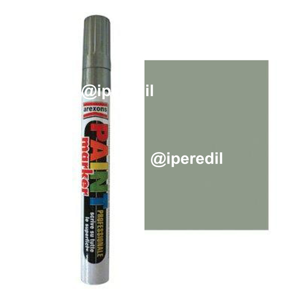 PENNARELLO PAINT MARKER AREXONS ARGENTO