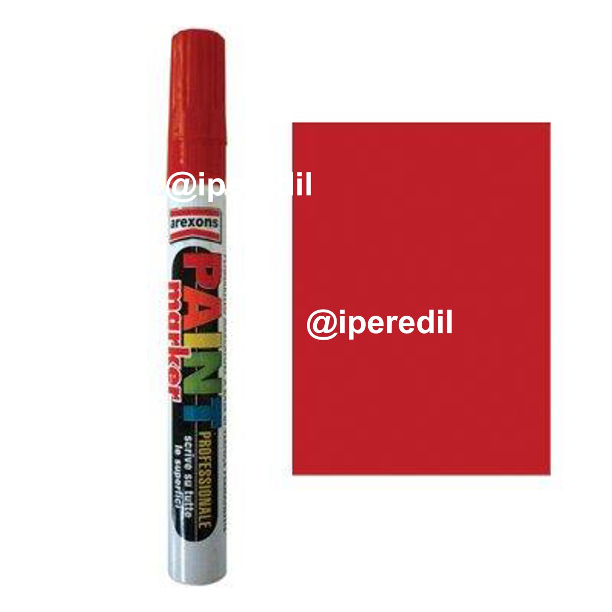 PENNARELLO PAINT MARKER AREXONS ROSSO