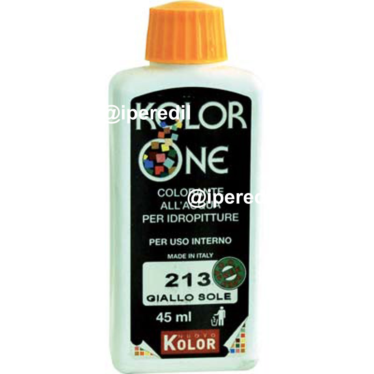 COLORANTE ACQUA KOLORONE 213 GIALLO SOLE ML 45