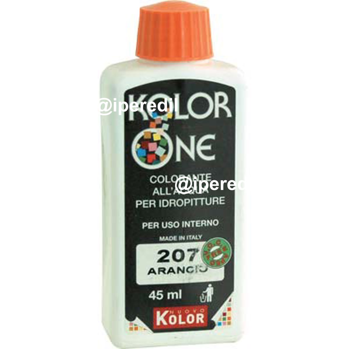 COLORANTE ACQUA KOLORONE 207 ARANCIO ML 45