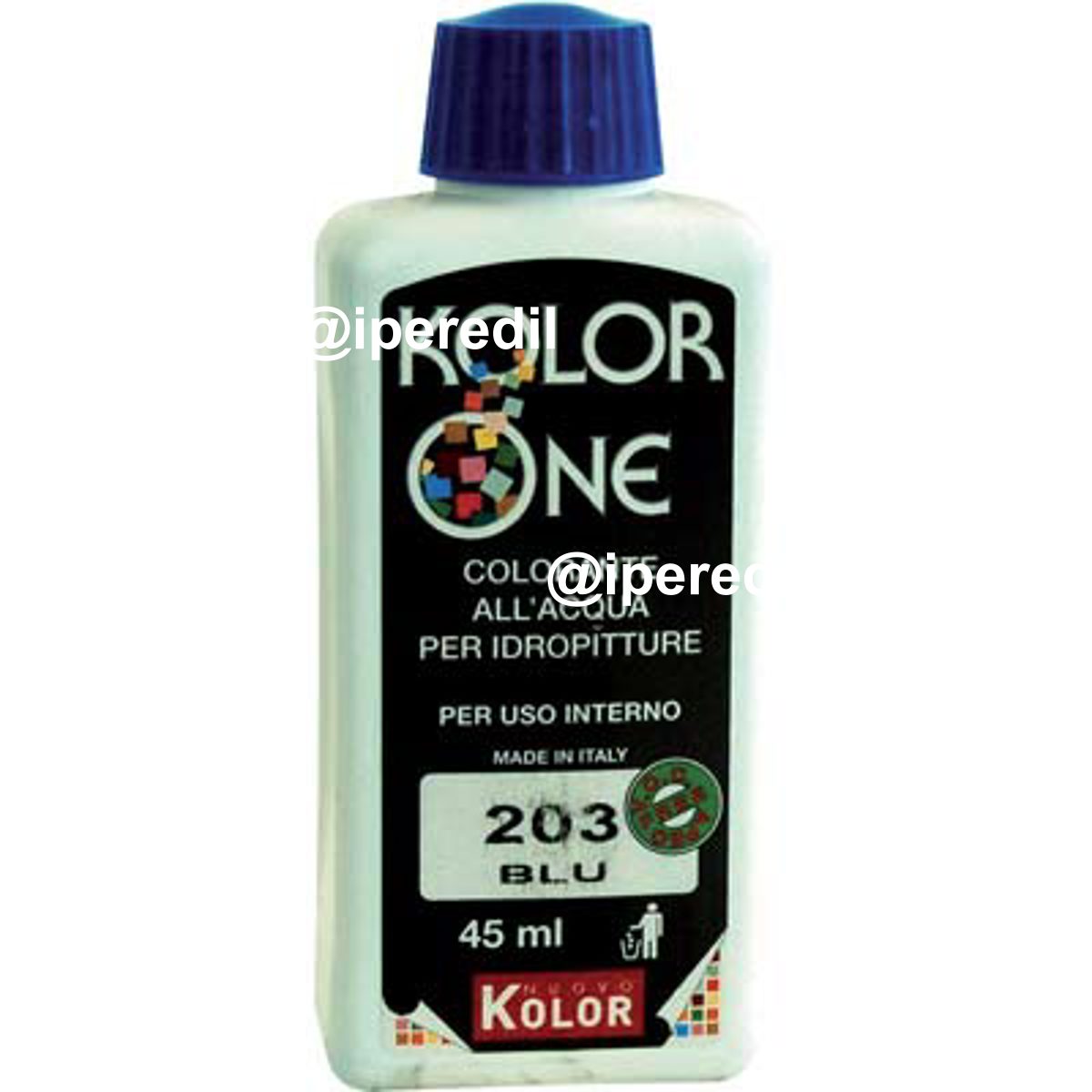 COLORANTE ACQUA KOLORONE 203 BLU ML 45
