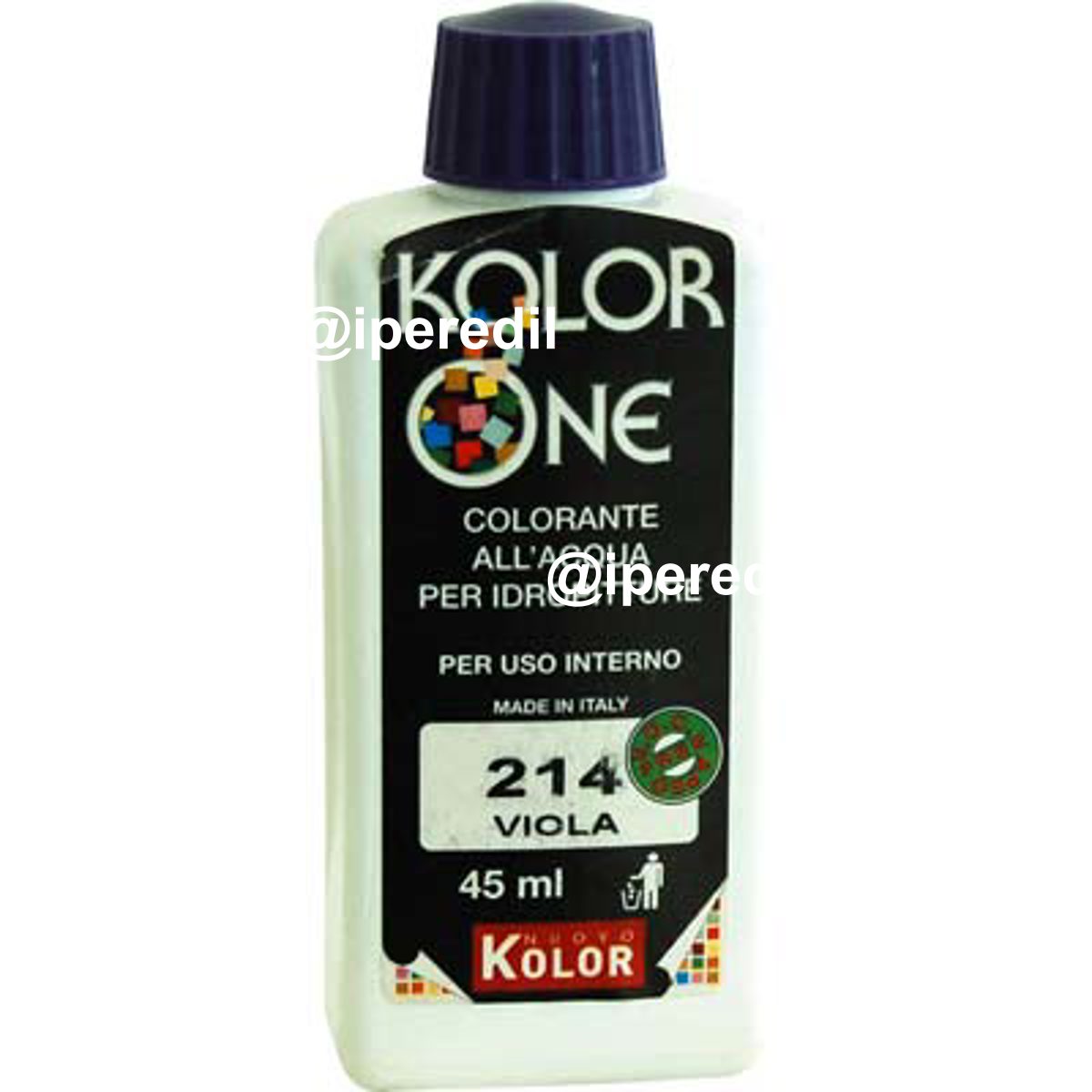 COLORANTE ACQUA KOLORONE 214 VIOLA ML 45