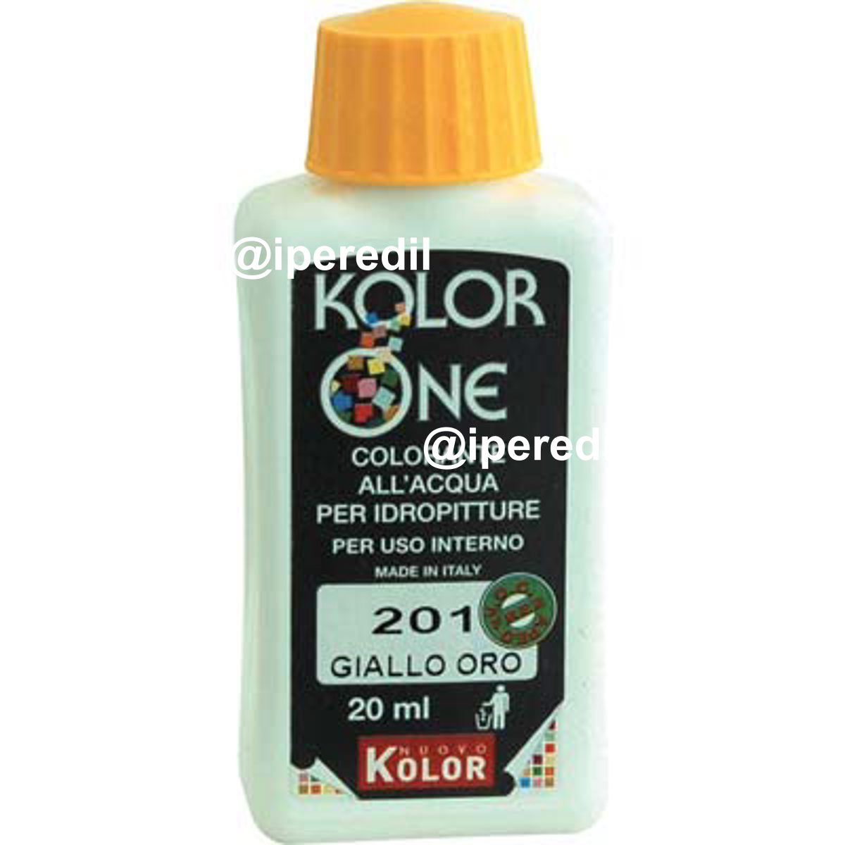 COLORANTE ACQUA KOLORONE 201 GIALLO ORO ML 20