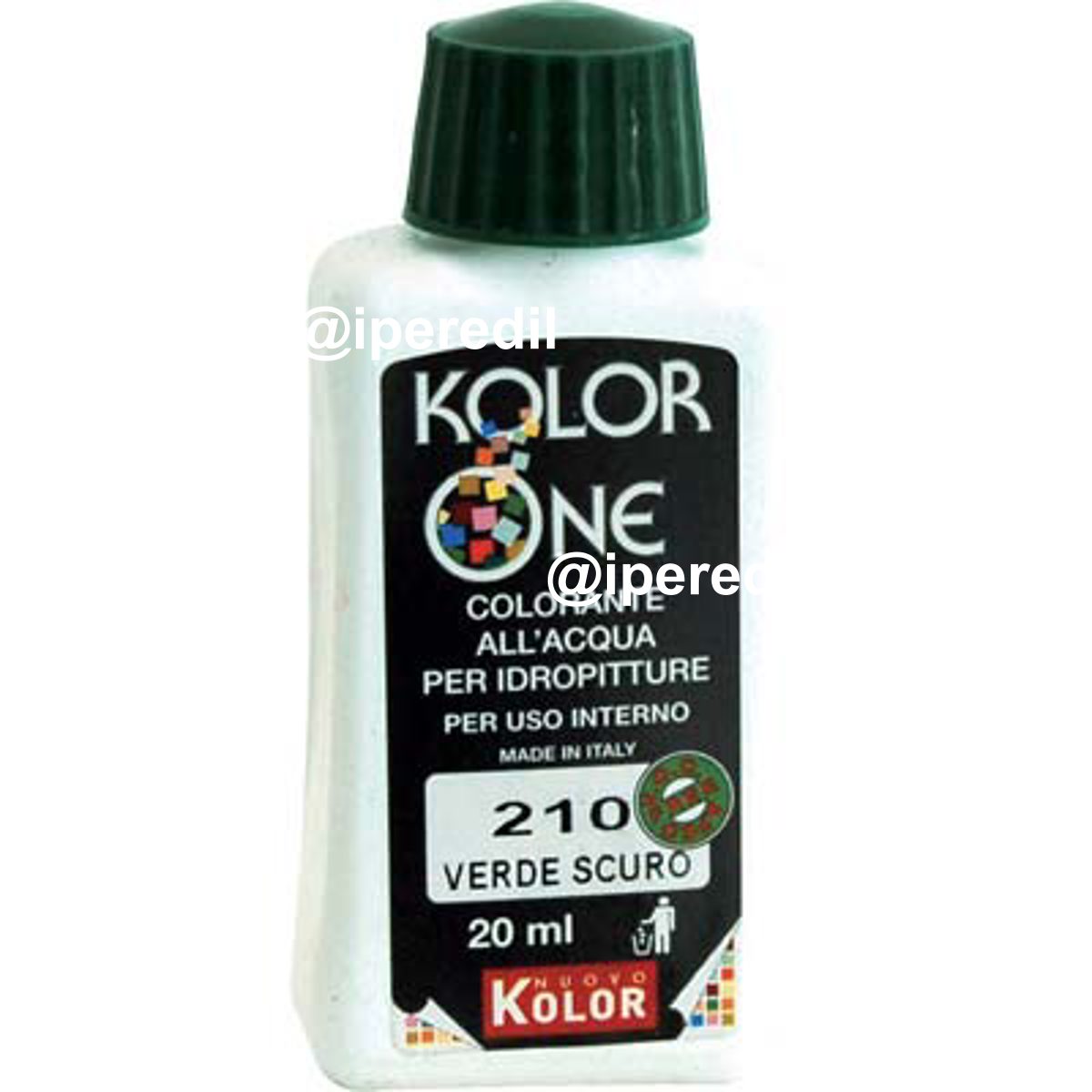 COLORANTE ACQUA KOLORONE 210 VERDE SCURO ML 20