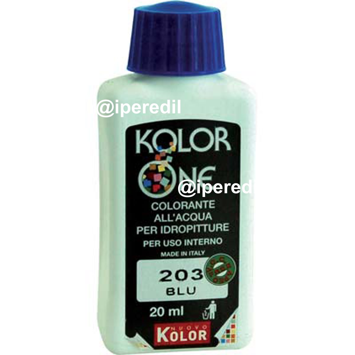 COLORANTE ACQUA KOLORONE 203 BLU ML 20
