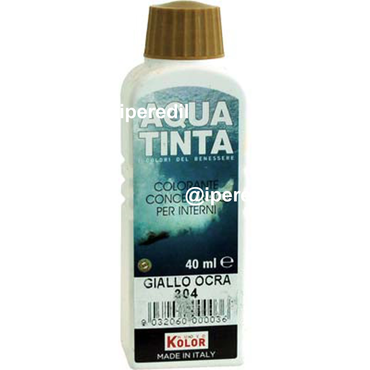 COLORANTE ACQUA AQUATINTA 304 GIALLO OCRA ML 40