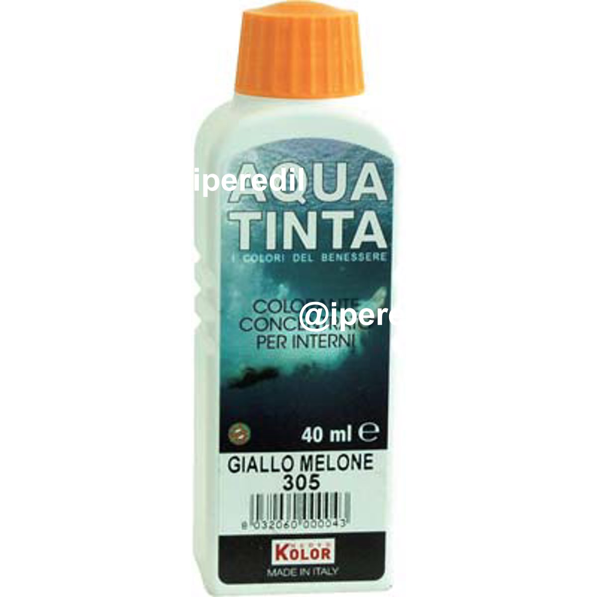 COLORANTE ACQUA AQUATINTA 305 GIALLO MELONE ML 40