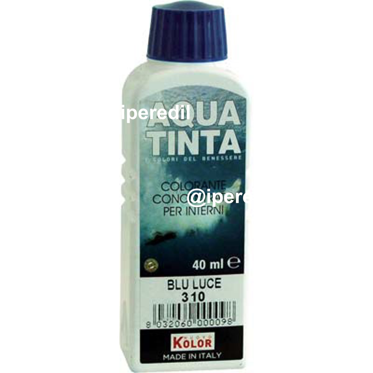 COLORANTE ACQUA AQUATINTA 310 BLU LUCE ML 40