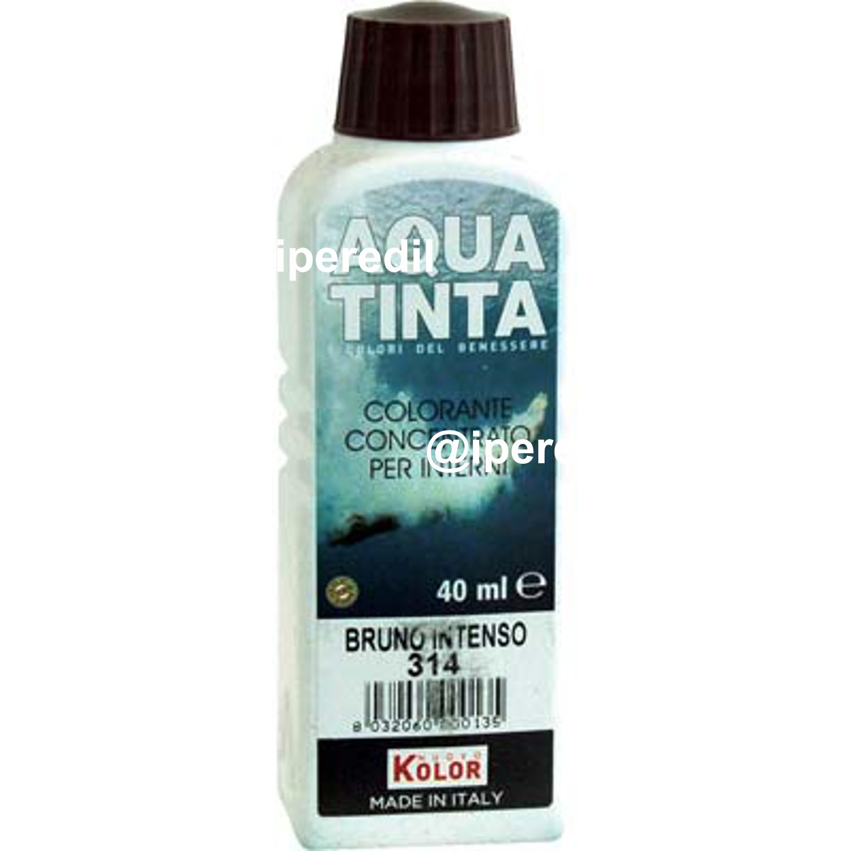 COLORANTE ACQUA AQUATINTA 314 BRUNO ML 40