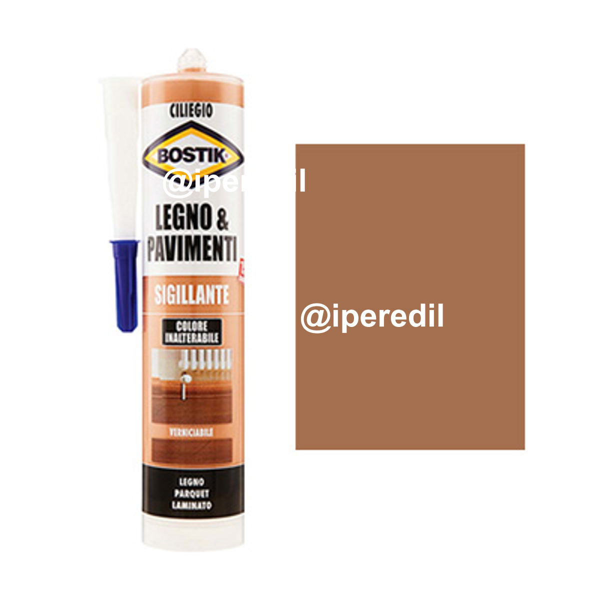 SILICONE ACRILICO LEGNO PAVIMENTI BOSTIK CILIEGIO ML 300