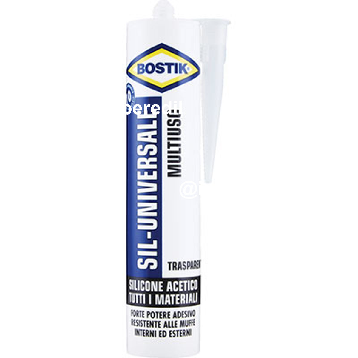 SILICONE ACETICO SIL UNIVERSALE BOSTIK TRASPARENTE ML 280 - 08389645