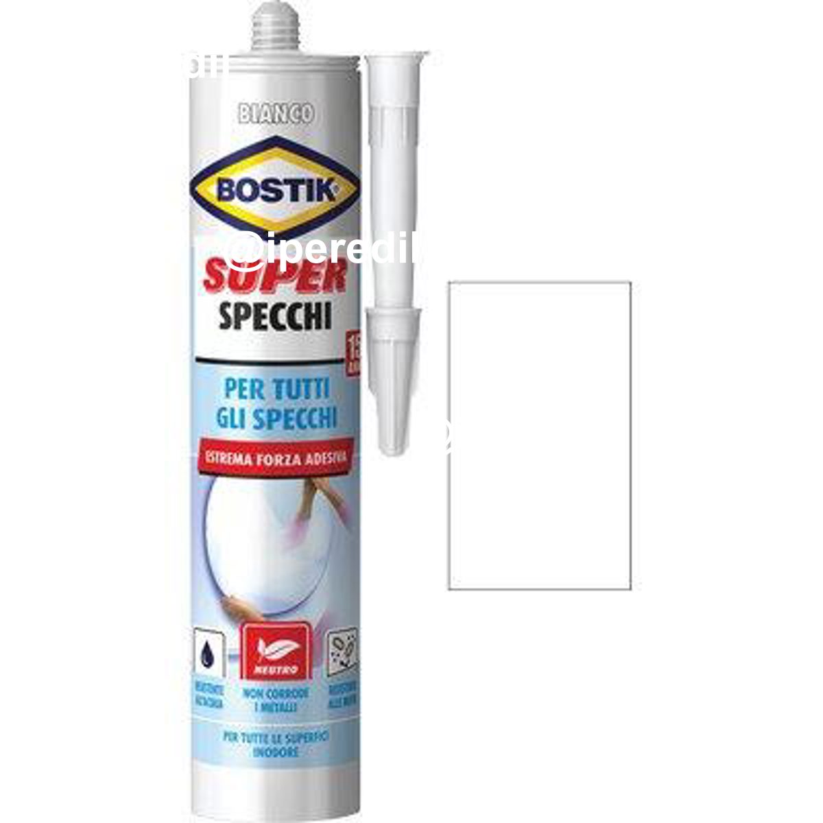 SILICONE NEUTRO SUPER SPECCHI BOSTIK BIANCO GR 425 - 08389650