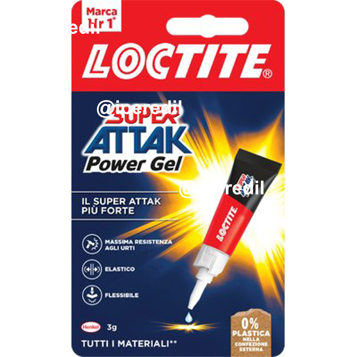 LOCTITE ATTAK POWER GEL GR 3 CF=PZ 24 - 08390101
