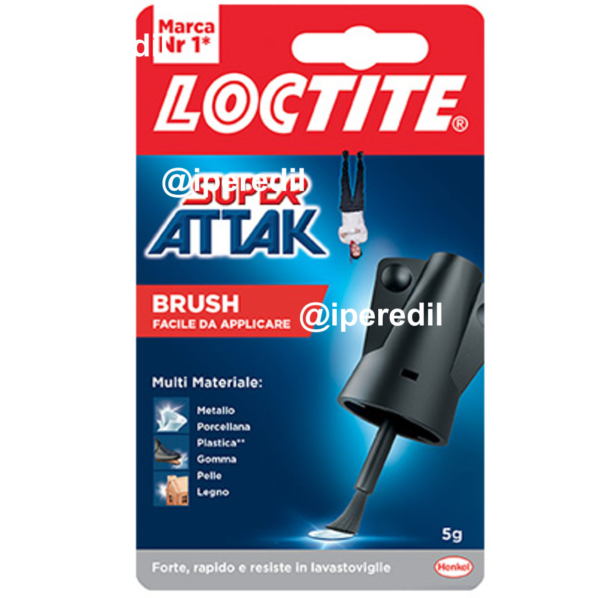 LOCTITE ATTAK EASY BRUSH GR 5 CF=PZ 12 - 08390109