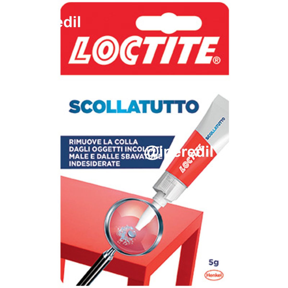 LOCTITE ATTAK SCOLLATUTTO GR 5 CF=PZ 12