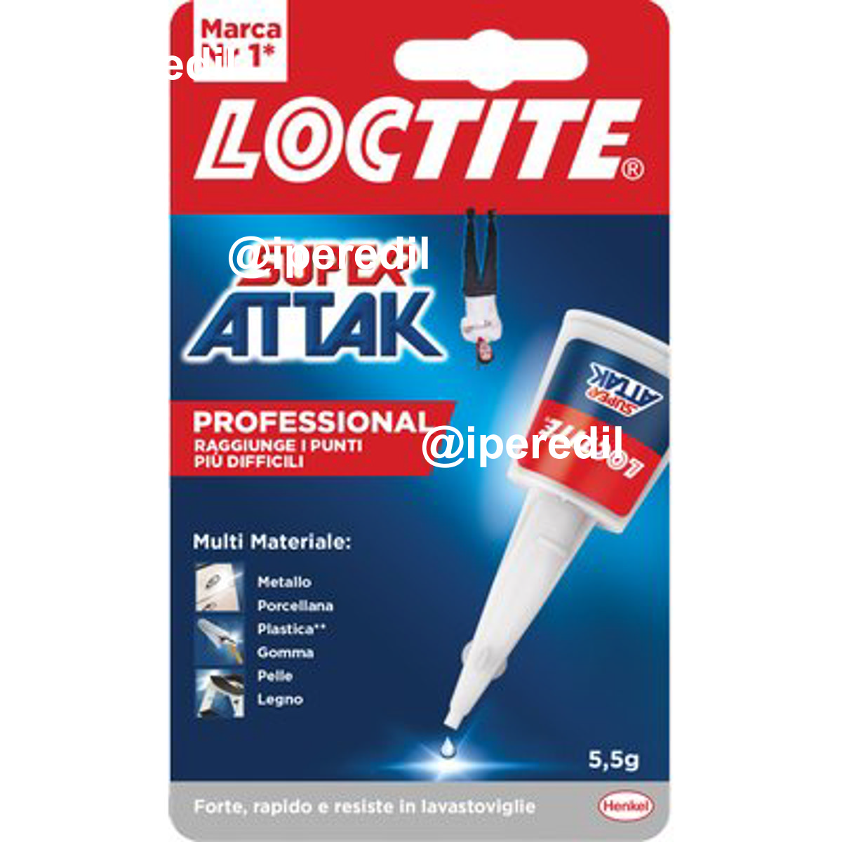 LOCTITE ATTAK PROFESSIONAL GR 5,5 CF=PZ 24 - 08390146