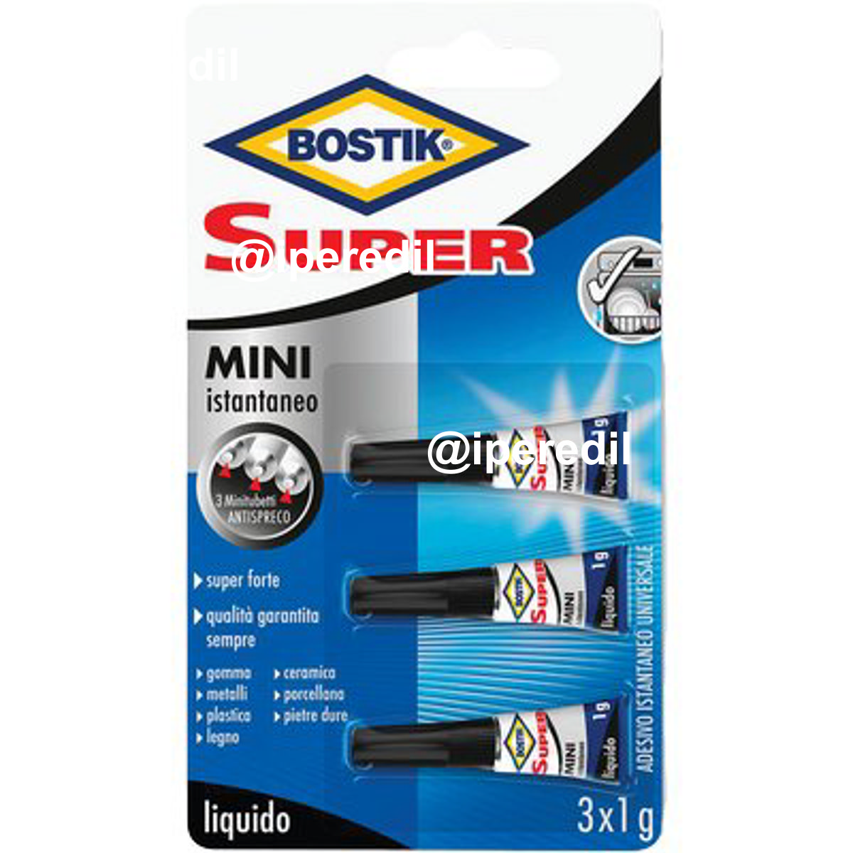 BOSTIK SUPER MINI 3XGR 1 CF=PZ 10 - 08390181