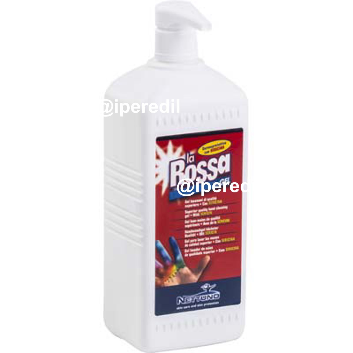 CREMA LAVAMANI LA ROSSA NETTUNO + DOSATORE LT 1