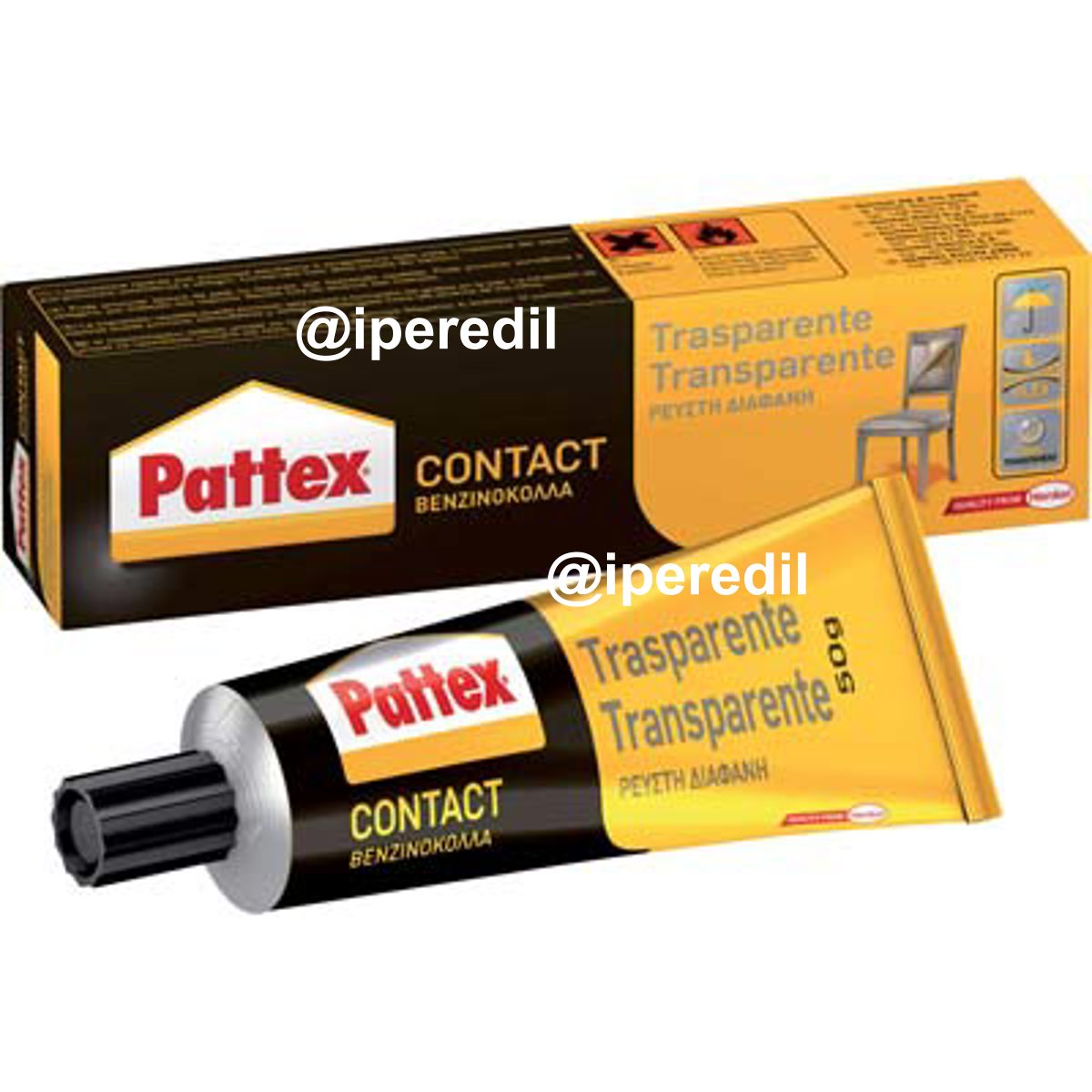 PATTEX CONTACT TRASPARENTE GR 50 - 08390315