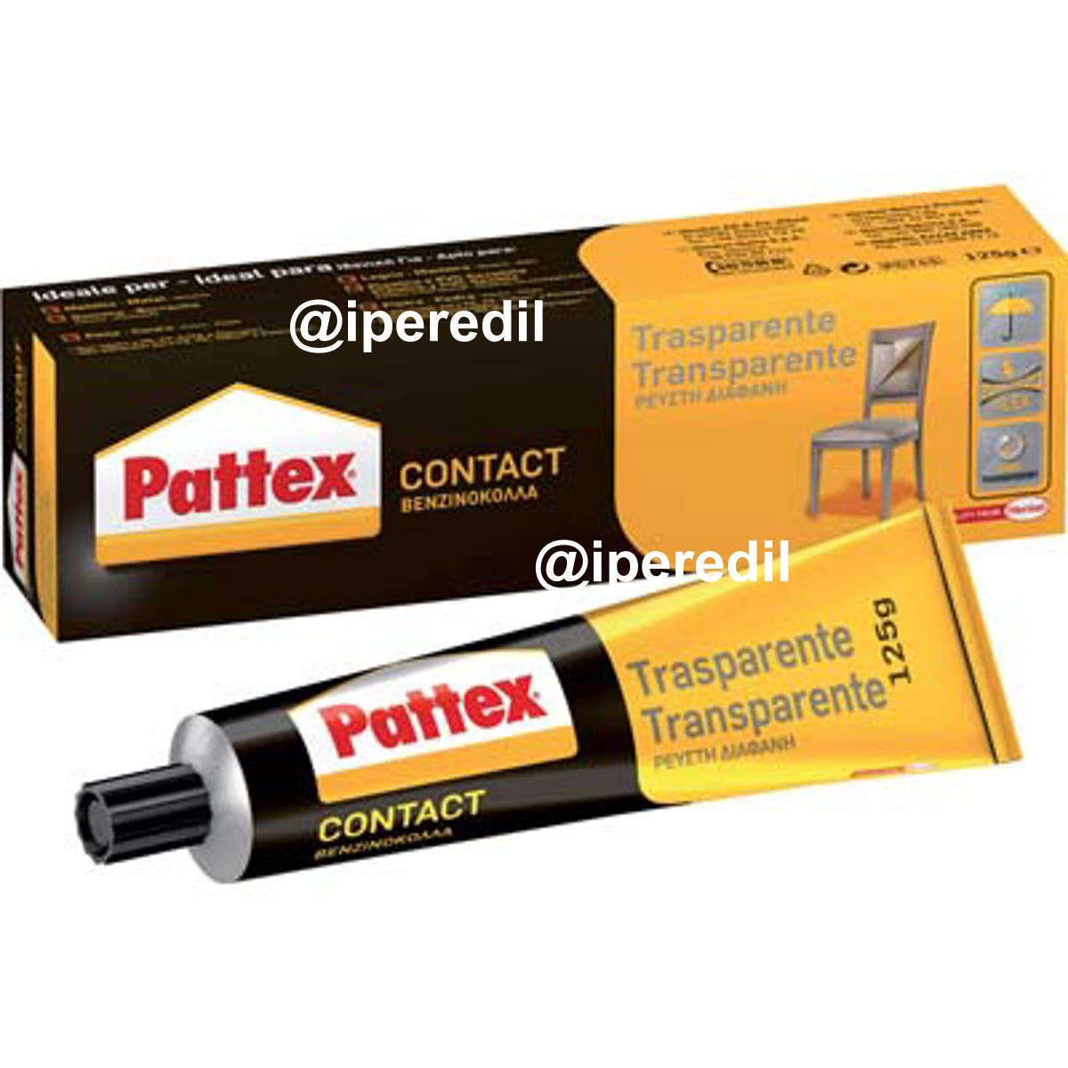 PATTEX CONTACT TRASPARENTE GR 125 - 08390316