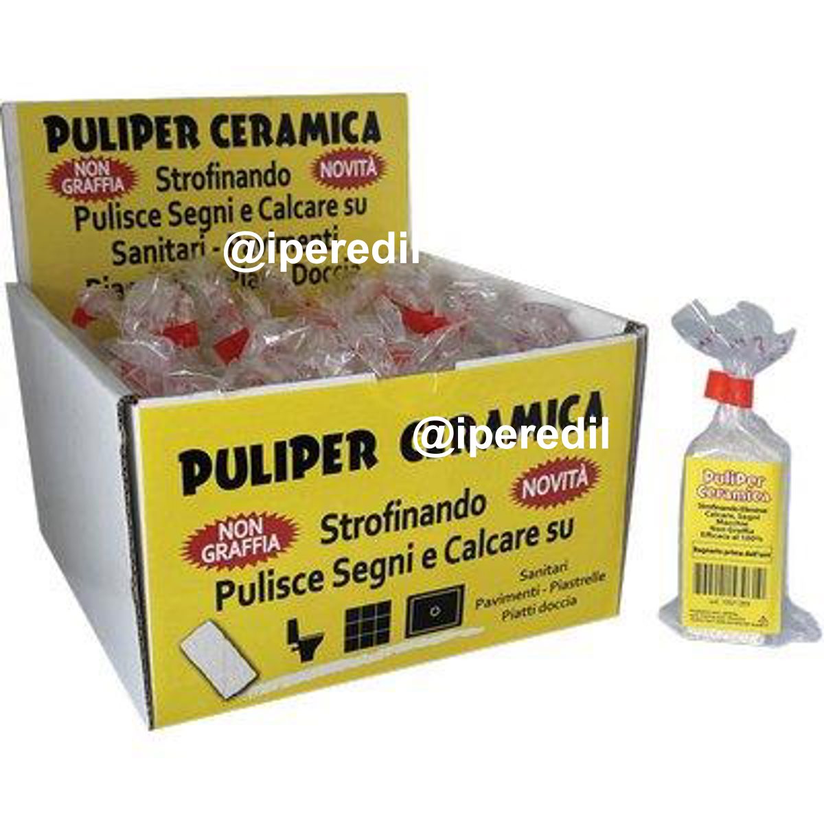 PIETRA RIMUOVI CALCARE CERAMICA PULIPER SANITARI