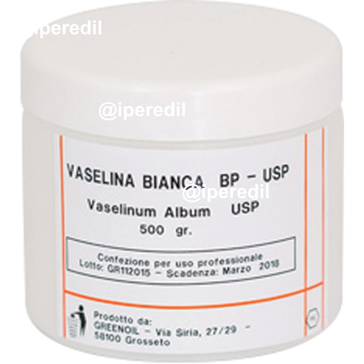 GRASSO VASELINA BIANCA FILANTE GR 500