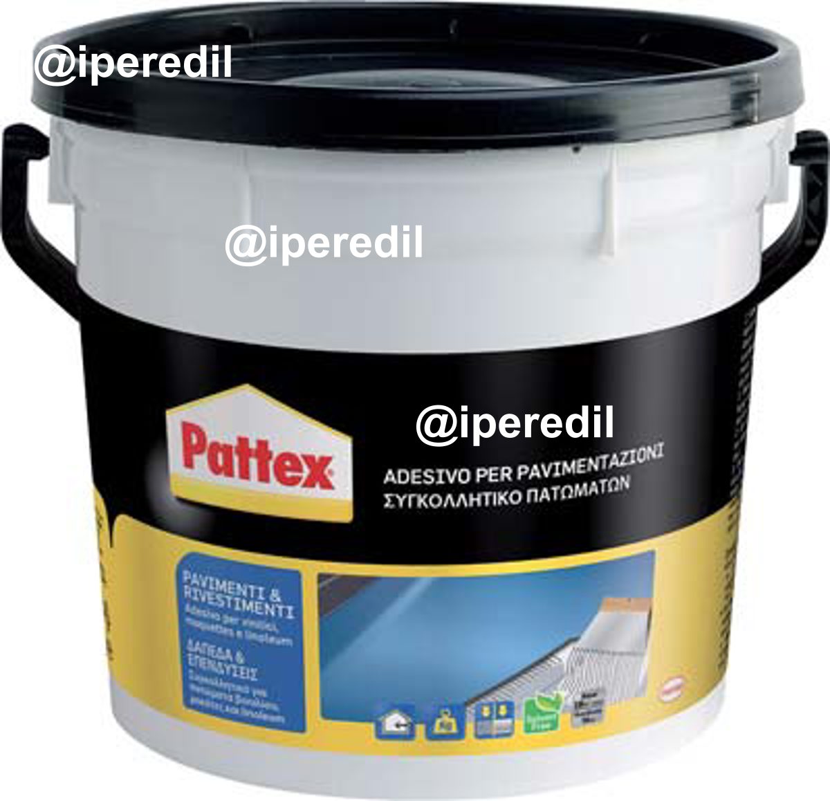 ADESIVO PAVIMENTI E RIVESTIMENTI PATTEX KG 5 - 08390641